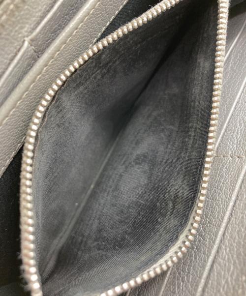 BALENCIAGA（バレンシアガ）BALENCIAGA (バレンシアガ) クラシックコンチネンタルラウンドファスナー/長財布 シルバーの古着・服飾アイテム