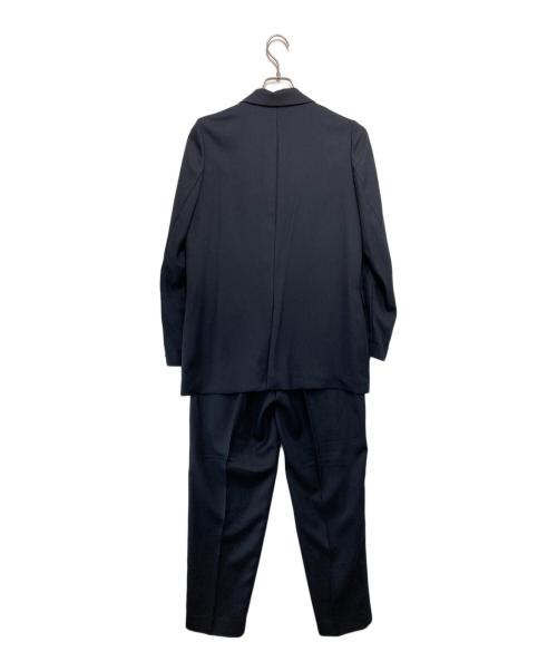 BEAUTY&YOUTH（ビューティーアンドユース）BEAUTY&YOUTH (ビューティーアンドユース) リネンライク ツイルダブルジャケット ネイビー サイズ:Mの古着・服飾アイテム