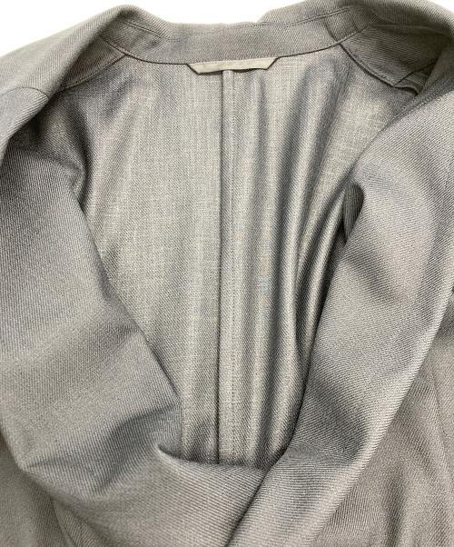 BEAUTY&YOUTH（ビューティーアンドユース）BEAUTY&YOUTH (ビューティーアンドユース) リネンライク ツイルダブルジャケット ネイビー サイズ:Mの古着・服飾アイテム