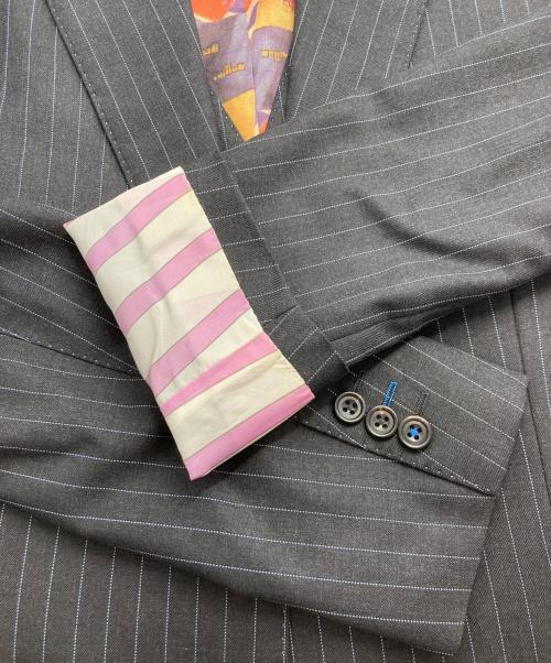 PAUL SMITH（ポールスミス）PAUL SMITH (ポールスミス) 3ピースセットアップスーツ グレー サイズ:Mの古着・服飾アイテム