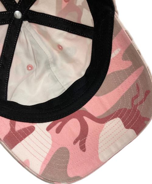 SUPREME（シュプリーム）SUPREME (シュプリーム) Pigment Coated S Logo 6-Panelキャップ ピンクの古着・服飾アイテム