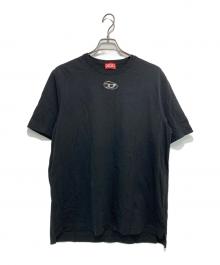DIESEL（ディーゼル）の古着「ロゴTシャツ」｜ブラック