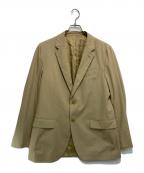 CARUSOカルーゾ）の古着「BUTTERFLY/コットンナイロンテーラードジャケット」｜ベージュ