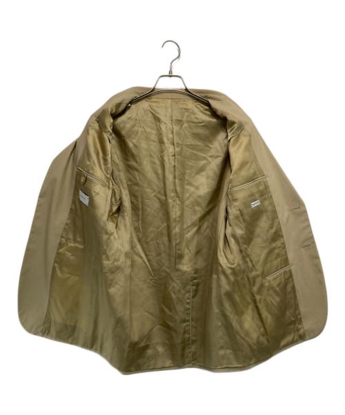 CARUSO（カルーゾ）CARUSO (カルーゾ) BUTTERFLY/コットンナイロンテーラードジャケット ベージュ サイズ:52の古着・服飾アイテム