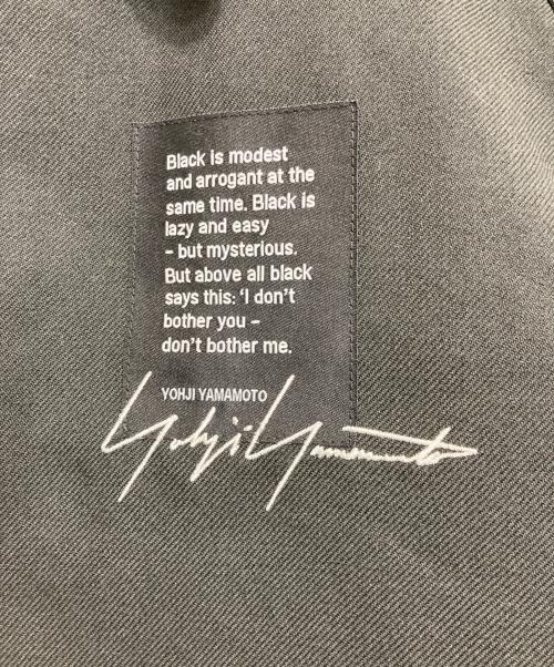New Era（ニューエラ）New Era (ニューエラ) Yohji Yamamoto pour homme (ヨウジヤマモト プールオム) W COACH JKT YY L中綿ジャケット ブラック サイズ:L/4の古着・服飾アイテム