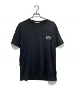 中古・古着通販】stussy (ステューシー) Sロゴ総柄Tシャツ ブラック