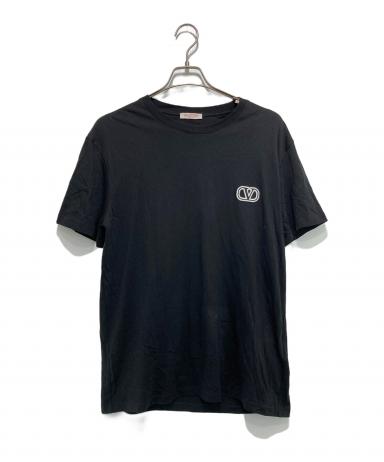中古・古着通販】VALENTINO (ヴァレンティノ) 半袖Tシャツ ブラック 中古・古着通販】VALENTINO (ヴァレンティノ) 半袖Tシャツ ブラック