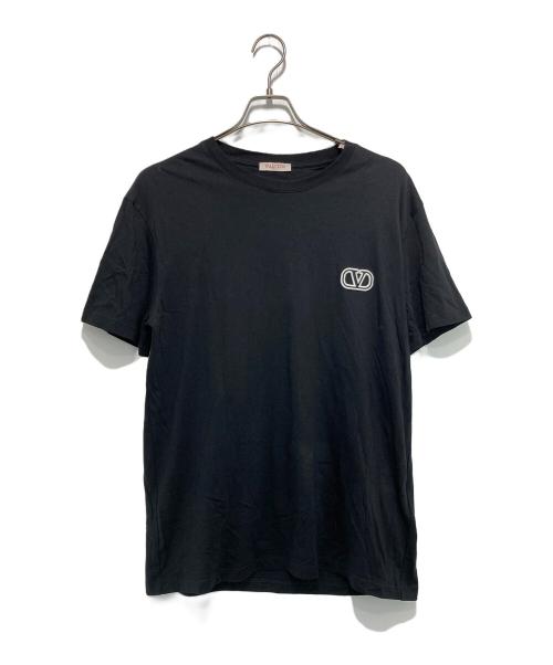 VALENTINO（ヴァレンティノ）VALENTINO (ヴァレンティノ) 半袖Tシャツ ブラック サイズ:Lの古着・服飾アイテム