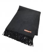 Acne studiosアクネ ストゥディオス）の古着「大判ウールストール」｜ブラック