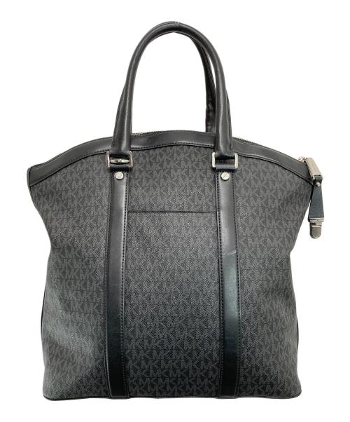 MICHAEL KORS（マイケル・コース）MICHAEL KORS (マイケル・コース) トラベルトートバッグ ブラックの古着・服飾アイテム