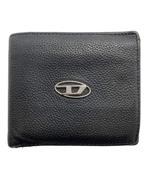 DIESEL（ディーゼル）DIESEL (ディーゼル) 2つ折り財布 ブラックの古着・服飾アイテム