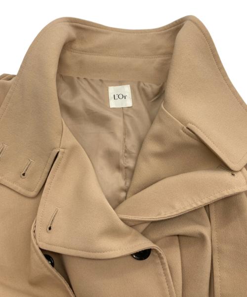L'Or（ロル）L'Or (ロル) トレンチコート ベージュ サイズ:Fの古着・服飾アイテム