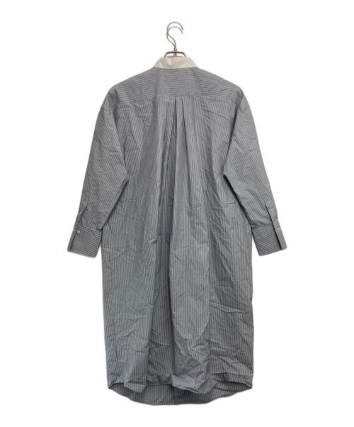S.ESSENTIALS（エス エッセンシャルズ）S.ESSENTIALS (エス エッセンシャルズ) 【アルティメイトピマ】シャツワンピース グレー サイズ:36の古着・服飾アイテム