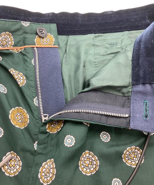 sacai（サカイ）sacai (サカイ) ウエスト切替イージーパンツ グリーン サイズ:1の古着・服飾アイテム