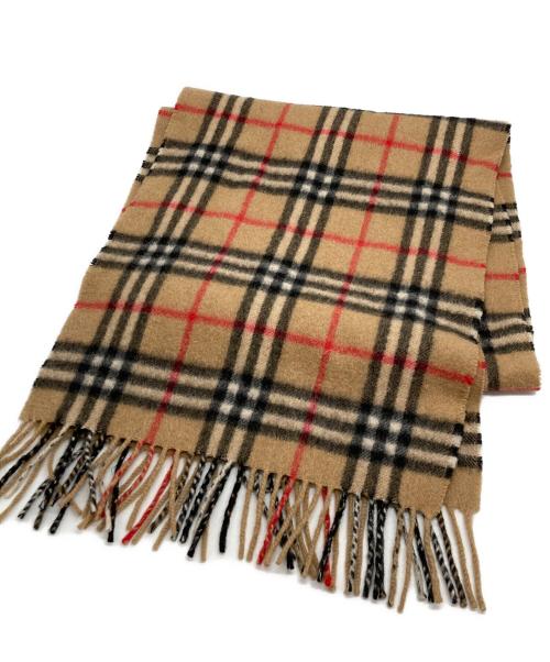 Burberry's（バーバリーズ）Burberry's (バーバリーズ) カシミヤストール ベージュの古着・服飾アイテム