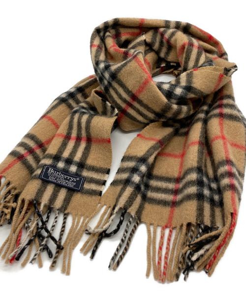 Burberry's（バーバリーズ）Burberry's (バーバリーズ) カシミヤストール ベージュの古着・服飾アイテム