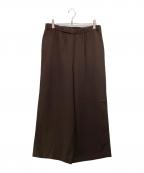 tricot COMME des GARCONSトリココムデギャルソン）の古着「ワイドパンツ」｜ブラウン