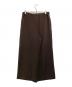 tricot COMME des GARCONS (トリココムデギャルソン) ワイドパンツ ブラウン サイズ:不明：11000円