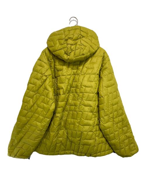 HUF（ハフ）HUF (ハフ) TAION (タイオン) CASCADE PACKABLE HOODED DOWN JACKET イエロー サイズ:XLの古着・服飾アイテム