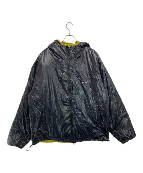 HUF（ハフ）HUF (ハフ) TAION (タイオン) CASCADE PACKABLE HOODED DOWN JACKET イエロー サイズ:XLの古着・服飾アイテム