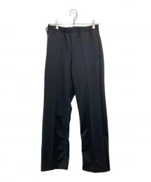 UNDER ARMOUR×UNITED ARROWS（アンダーアーマー×ユナイテッドアローズ）の古着「ラッシュポンチスウェット ストレートフレアパンツ」｜ブラック