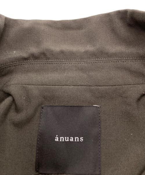 anuans（アニュアンス）anuans (アニュアンス) テーラードジレトップス ブラウン サイズ:Fの古着・服飾アイテム
