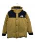 THE NORTH FACE（ザ ノース フェイス）の古着「MOUNTAIN DOWN JACKET/マウンテンダウンジャケット」｜ベージュ