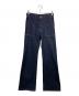 MUSE de Deuxieme Classe（ミューズ ドゥーズィエム クラス）の古着「STRAIGHT FLARE DENIM」｜インディゴ