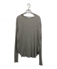Hello Bonjour!（ハローボンジュール）の古着「Rib L/S T-SH」｜グレー