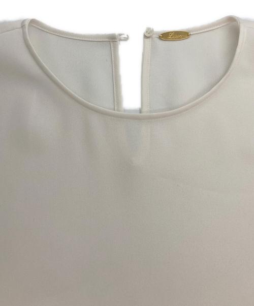 Lisiere（リジェール）Lisiere (リジェール) Shirring Blouse ホワイト サイズ:FREEの古着・服飾アイテム
