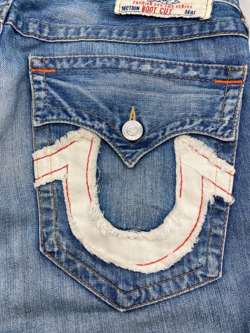TRUE RELIGION（トゥルー レリジョン）TRUE RELIGION (トゥルー レリジョン) ブーツカットジーンズ インディゴ サイズ:33の古着・服飾アイテム