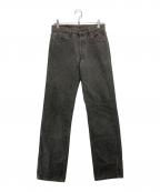 LEVI'Sリーバイス）の古着「90’s 501先染めブラックデニムパンツ」｜グレー
