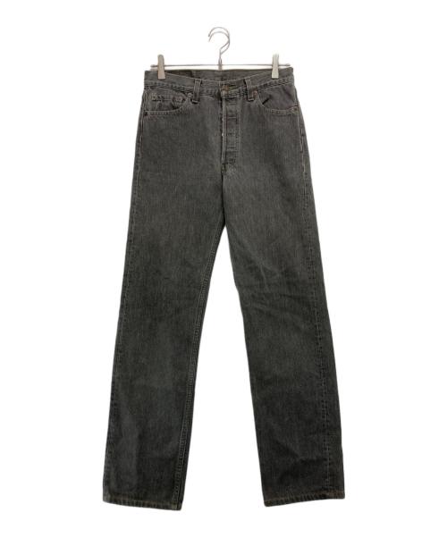 LEVI'S（リーバイス）LEVI'S (リーバイス) 90’s 501先染めブラックデニムパンツ グレー サイズ:ｗ30の古着・服飾アイテム