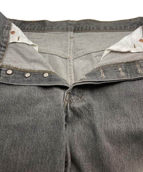 LEVI'S（リーバイス）LEVI'S (リーバイス) 90’s 501先染めブラックデニムパンツ グレー サイズ:ｗ30の古着・服飾アイテム