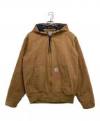 CarHarttカーハート）の古着「WASHED DUCK INSULATED ACTIVE JACKET」｜ブラウン