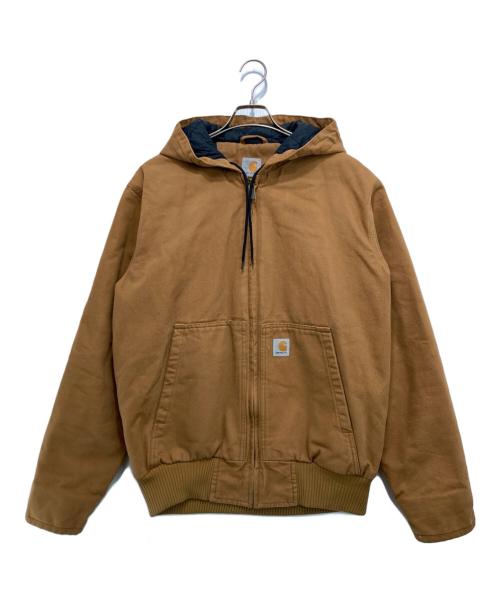 CarHartt（カーハート）CarHartt (カーハート) WASHED DUCK INSULATED ACTIVE JACKET ブラウン サイズ:Mの古着・服飾アイテム
