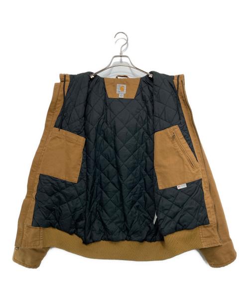 CarHartt（カーハート）CarHartt (カーハート) WASHED DUCK INSULATED ACTIVE JACKET ブラウン サイズ:Mの古着・服飾アイテム