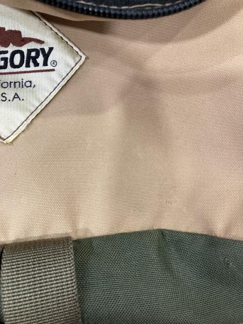 GREGORY（グレゴリー）GREGORY (グレゴリー) 旧ロゴ トレイルブレイザー バックパック ベージュの古着・服飾アイテム