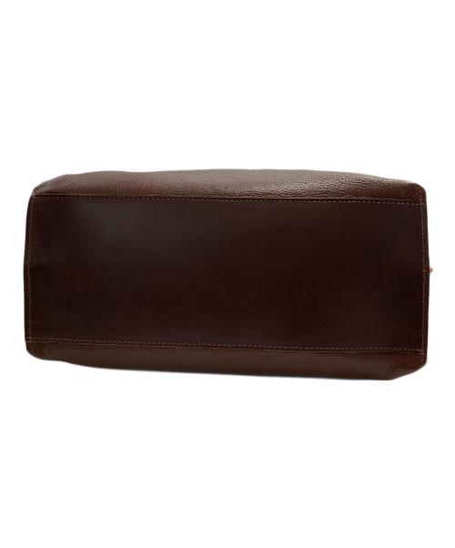 IL BISONTE（イル ビゾンテ）IL BISONTE (イル ビゾンテ) レザートートバッグ ブラウンの古着・服飾アイテム