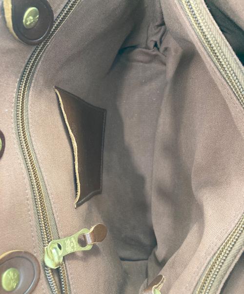 IL BISONTE（イル ビゾンテ）IL BISONTE (イル ビゾンテ) レザートートバッグ ブラウンの古着・服飾アイテム