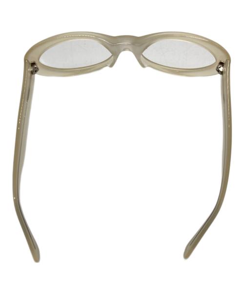 glamb（グラム）glamb (グラム) EYE PIECE OWL PRODUCT/伊達眼鏡/サングラス アイボリーの古着・服飾アイテム