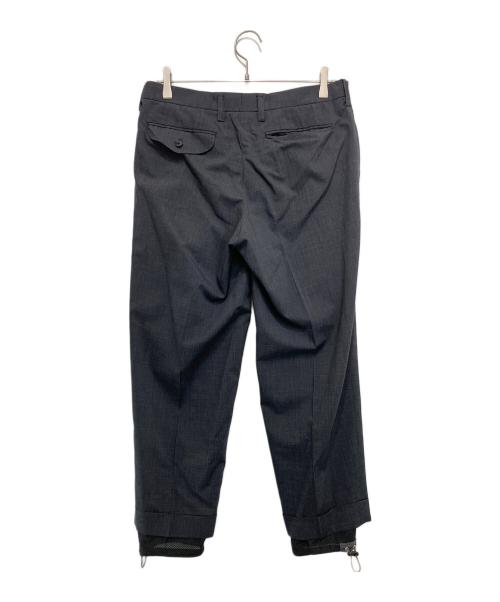 KOLOR（カラー）KOLOR (カラー) ウーリータフタトラウザーパンツ グレー サイズ:2の古着・服飾アイテム