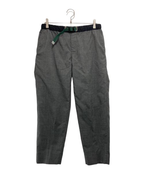 KOLOR（カラー）KOLOR (カラー) ベルテッドスラックス グレー サイズ:2の古着・服飾アイテム