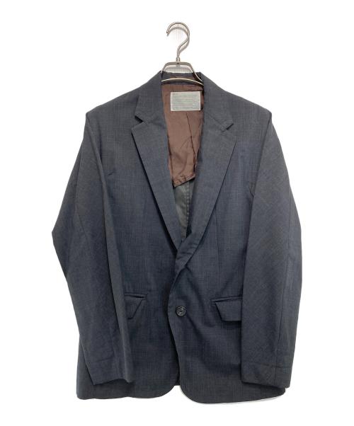 KOLOR（カラー）KOLOR (カラー) ウーリータフタ テーラード ジャケット グレー サイズ:1の古着・服飾アイテム