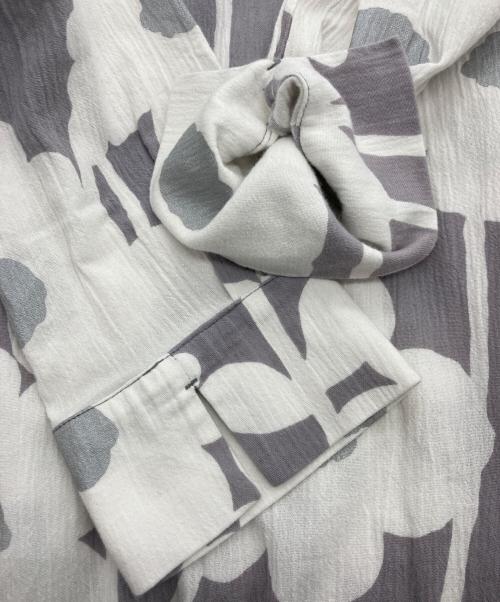 SOU・SOU（ソウソウ）SOU・SOU (ソウソウ) 高島縮 シャツワンピース  ホワイト サイズ:-の古着・服飾アイテム