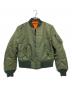 ALPHA（アルファ）の古着「MA-1ジャケット」｜カーキ