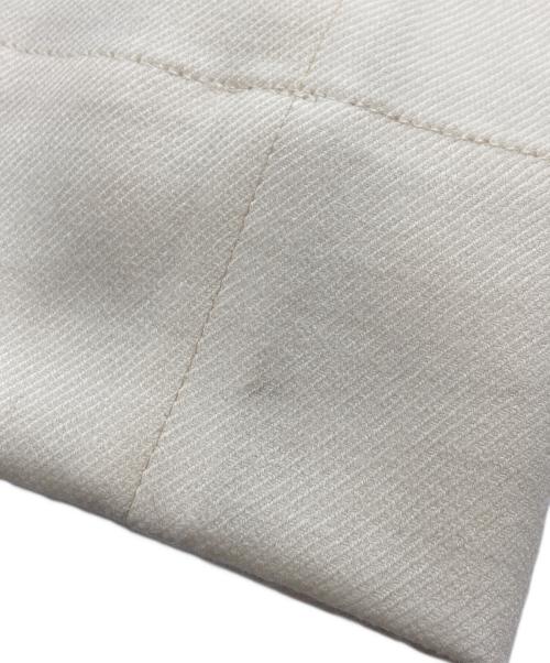 BALLSEY（ボールジィ）BALLSEY (ボールジィ) ストレッチボタニー ワイドパンツ アイボリー サイズ:32の古着・服飾アイテム