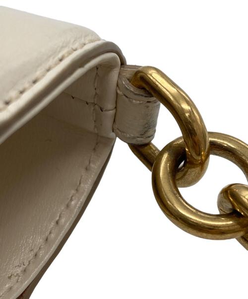 BALLY（バリー）BALLY (バリー) Breanneレザーショルダーバッグ アイボリーの古着・服飾アイテム