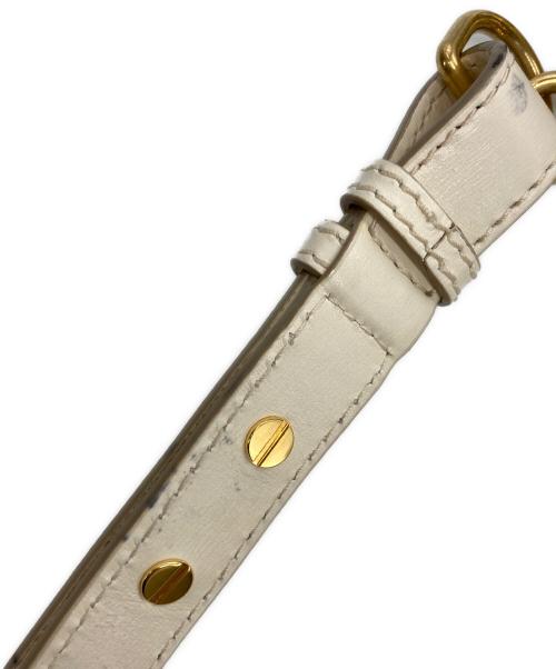 BALLY（バリー）BALLY (バリー) Breanneレザーショルダーバッグ アイボリーの古着・服飾アイテム