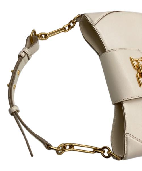 BALLY（バリー）BALLY (バリー) Breanneレザーショルダーバッグ アイボリーの古着・服飾アイテム